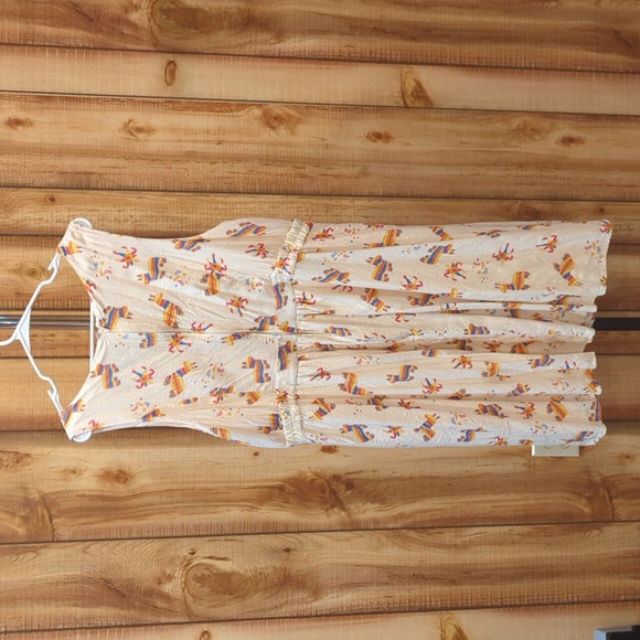 Modcloth Fiesta Cut Out Dress Size 3X  Piñata - Picture 5 of 6